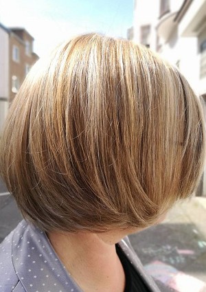  Damenfrisur Styling Paint Bob 