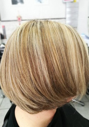  Damenfrisur Styling Paint Bob 